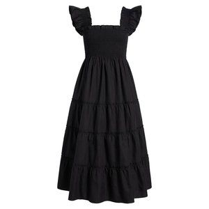 Hill House Ellie Nap Dress, Black Dot Size S Small